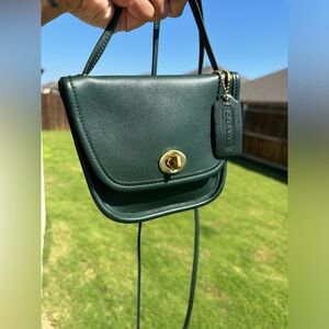 SURPRISE SALE Coach Bottle Green Everett Crossbody Excellent Vintage